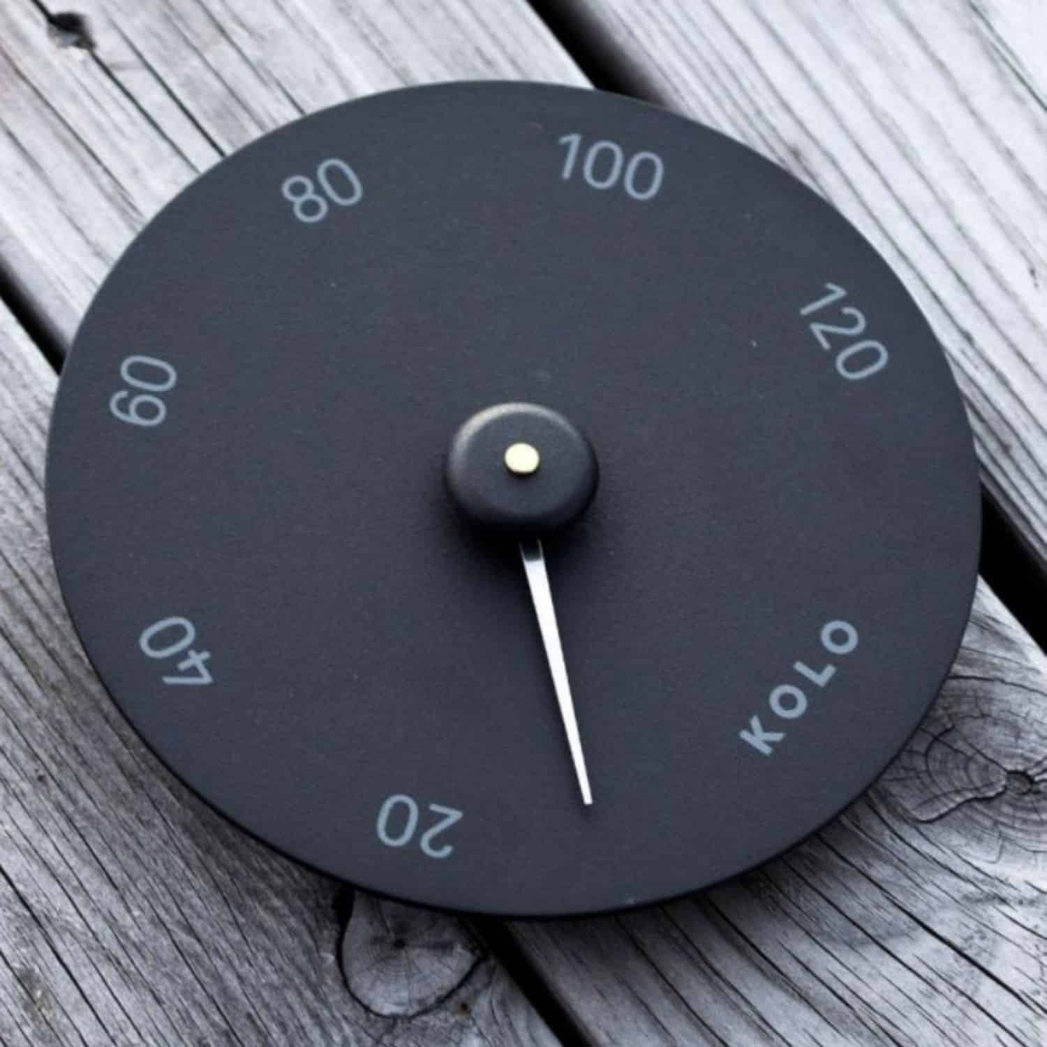 Saunamittari- musta- suomalaista designia