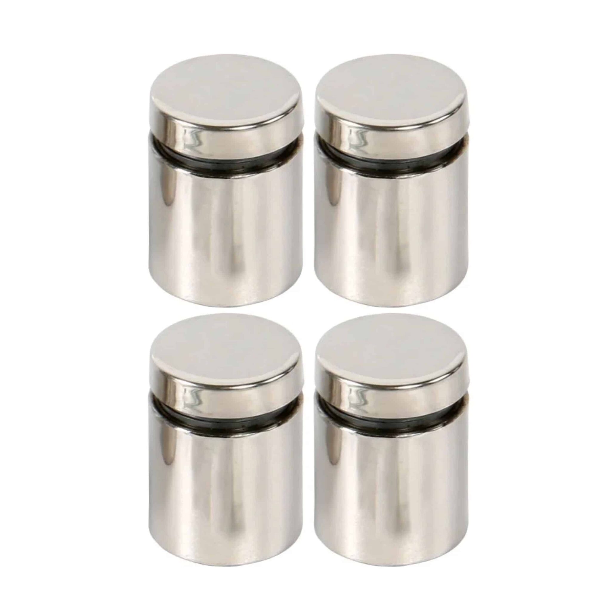 Standoff Seinäkiinnikkeet 4 kpl - Kromi - Image 6