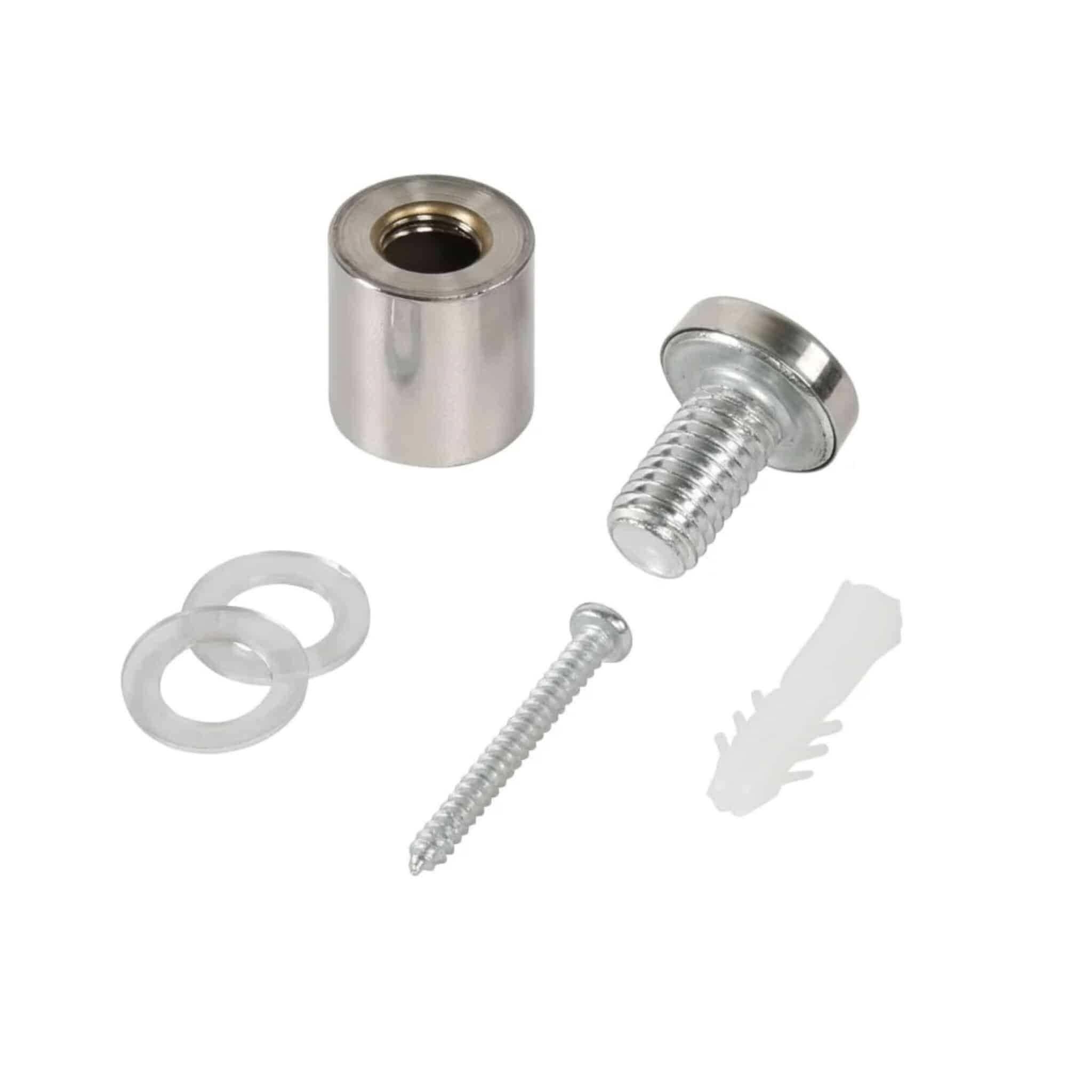 Standoff Seinäkiinnikkeet 4 kpl - Kromi - Image 5