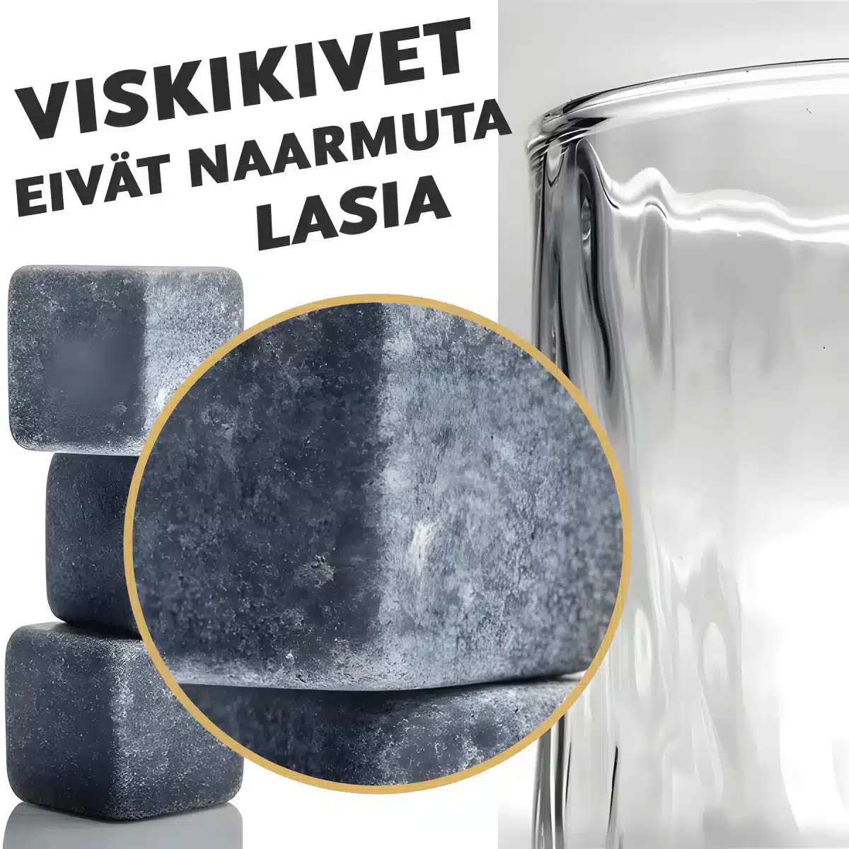 Viskikivet - Juomakivet - 6 kpl - Image 6